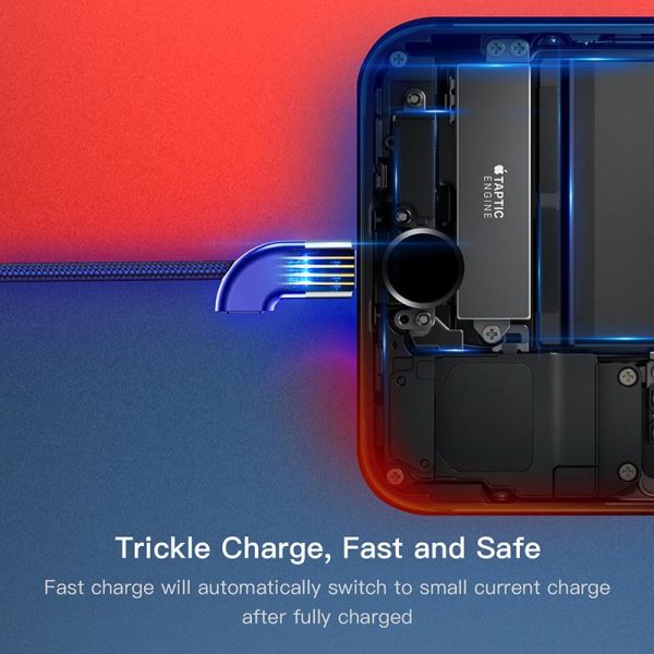 Baseus Couple Magnetic USB Cable For iPhone X 8 7  iPad Air Mini Fast Data Sync Charging Charger For iPhone - Image 4