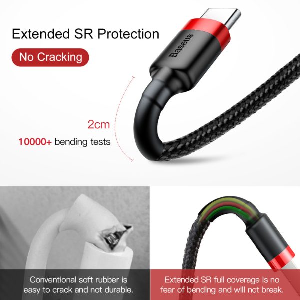USB Type C Cable for USB C Mobile Phone Cable Fast Charging Type C Cable for USB Type C Devices-in Mobile Phone Cables - Image 3