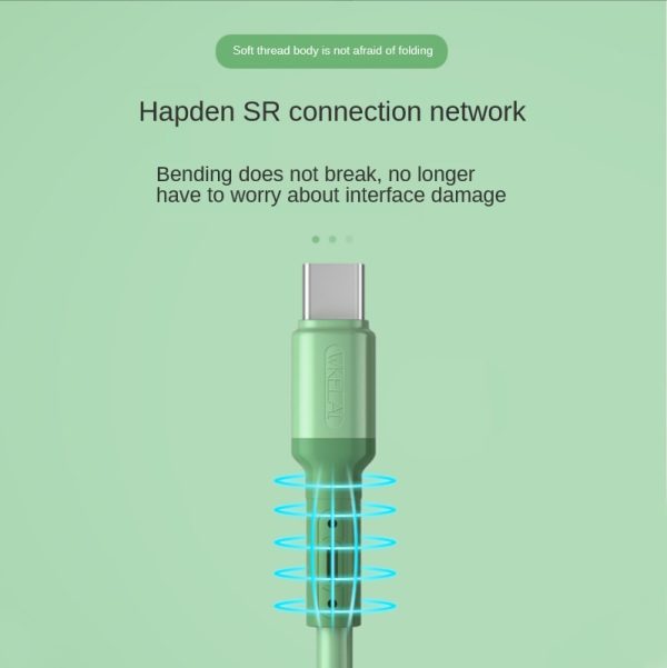 3A Liquid Silicone Micro USB Type C Cable Mobile Phone Charger Fast Charging USB Data Cord Charge - Image 4