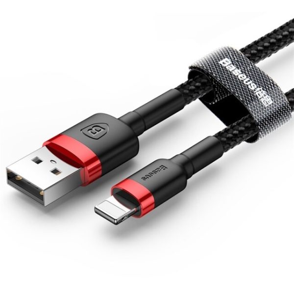 Baseus Classic USB Cable for iPhone xs max Charger USB Data Cable for iPhone X 8 6 6s 2.4A USB Charging Cable Phone Cord Adapter - Image 7
