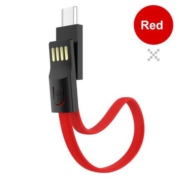 Portable Keychain USB Data cable for iPhone Micro USB Type C Fast Charging Mobile Phone Charger Cable for Samsung Galaxy Xiaomi - Image 9