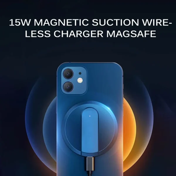 15W Original Fast Charger For IPhone 12 Pro Max 12 Pro Magnetic Wireless Charger For IPhone 12 Mini Phone Charger Wireless - Image 6