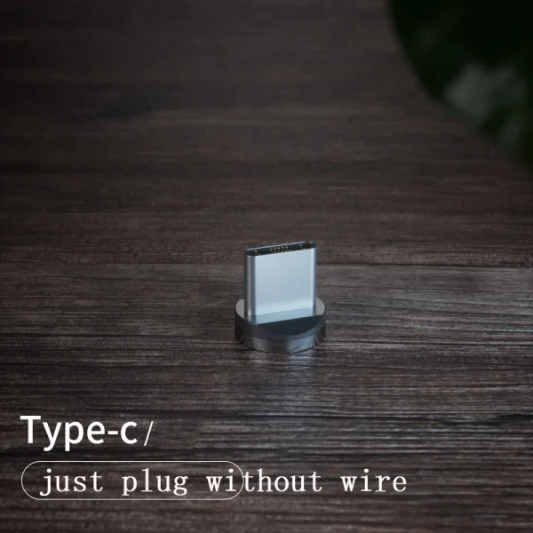 1m Magnetic charging Mobile Phone Cable USB Type C Flow Luminous Lighting Data Wire for Samsung Huawei LED Micro Kable - Image 9
